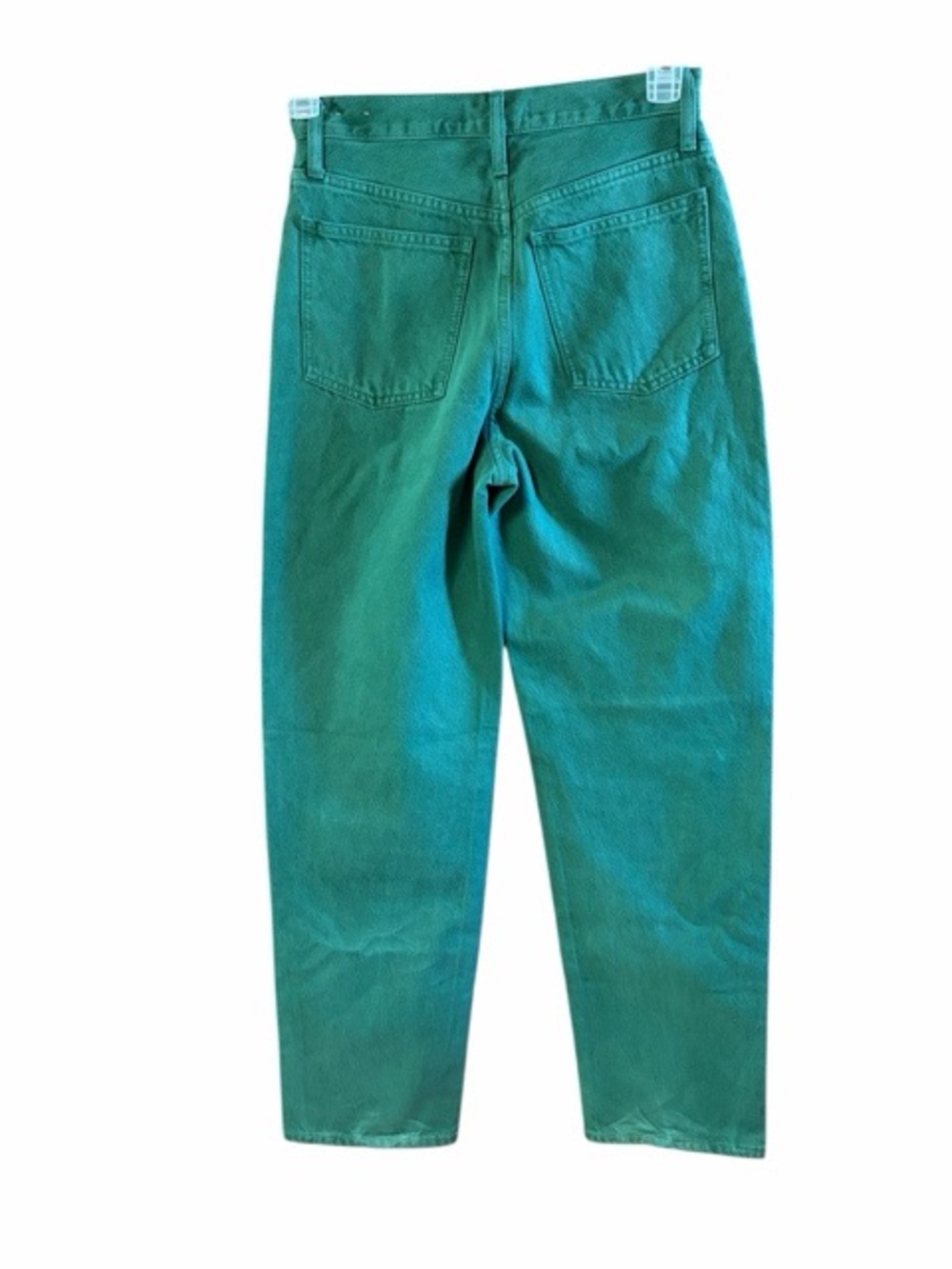Madewell Baggy Straight Jeans Garment-Dyed Edition Hemlock Green NWT - Picture 3 of 8